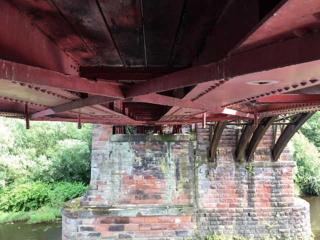 Clyde Viaduct under bridge deck