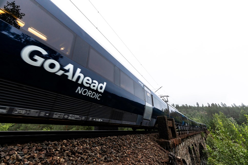 Go-Ahead Nordic train in Norway