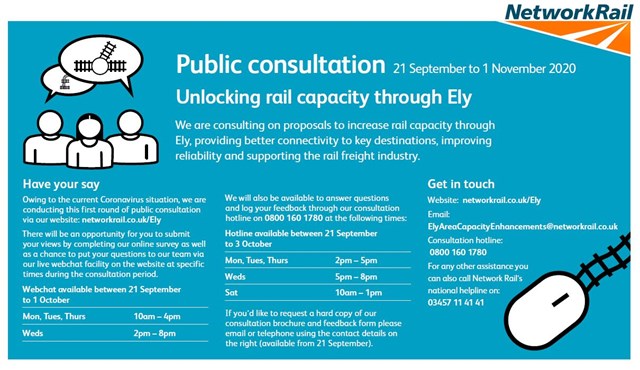 Ely Round 1 Public Consultation Information Septmber 2020