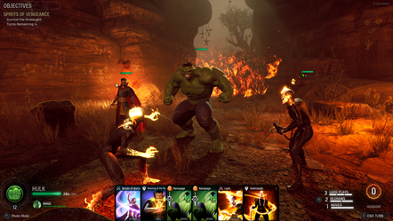 Marvel's Midnight Suns - Screenshot - Hulk Squad