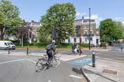 The number of protected cycle routes have doubled since 2016 - copyright Transport for London