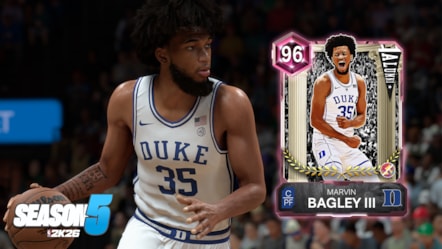 NBA 2K26 Season 5 LVL10 Marvin Bagley