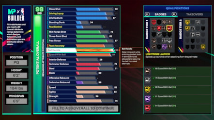 NBA 2K25 MyCAREER   MyPLAYER - MyPLAYER Builder