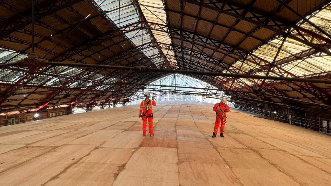 Bristol Temple Meads’ historic roof refurbishment to enter next phase: Bristol Temple Meads roof refurbishment