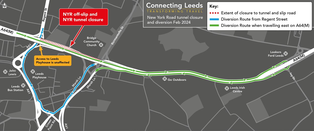 Regent street flyover and tunnel diversion plans