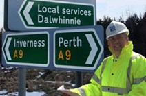 Brown has designs on Dalwhinnie: Keith Brown Dalwhinnie