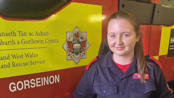 Celebrating Ffion’s Journey from Fire Cadet to Cadet Instructor Volunteer: Cadet Ffion Wilson