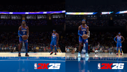 NBA 2K26 Presentation Lighting and Floor Shaders 2