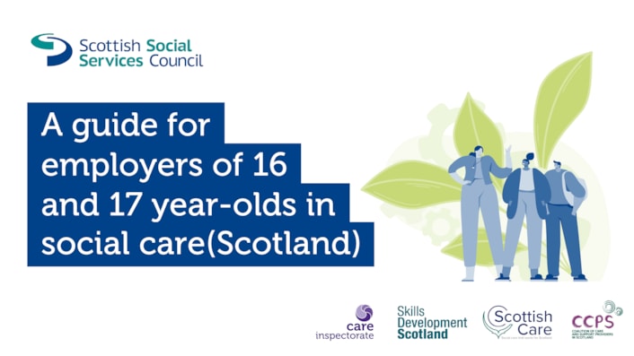 Employment of 16 and 17 year old in social care