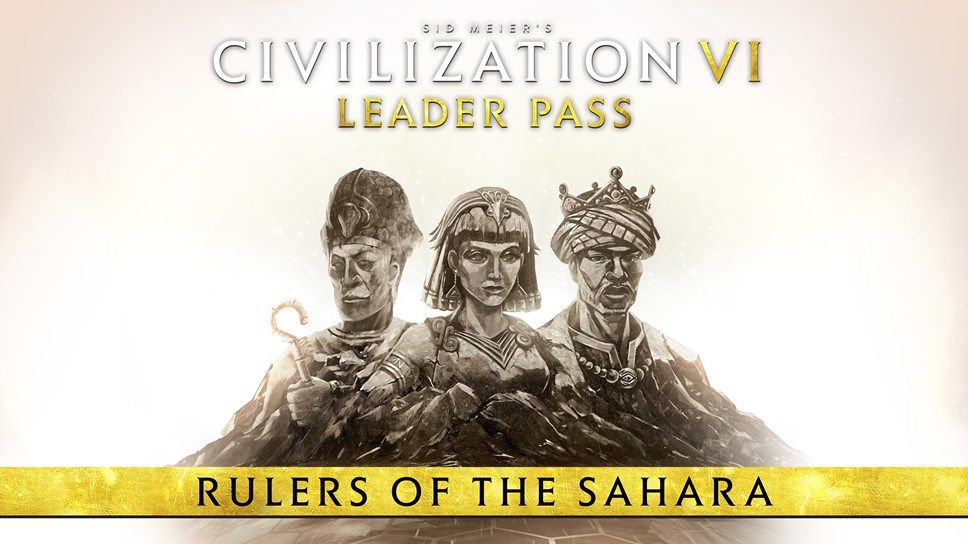 Civilization VI Leader Pass - Rules of the Sahara Key Art