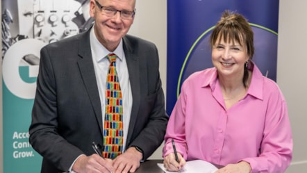 Neil Gordon, GUH and Suzanne Sosna, Scottish Enterprise 1