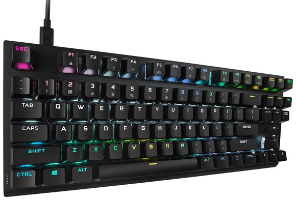 Cae de precio este teclado mecánico Corsair: potente opción para