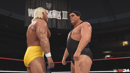 WWE 2K24 HulkHogan vs Andre