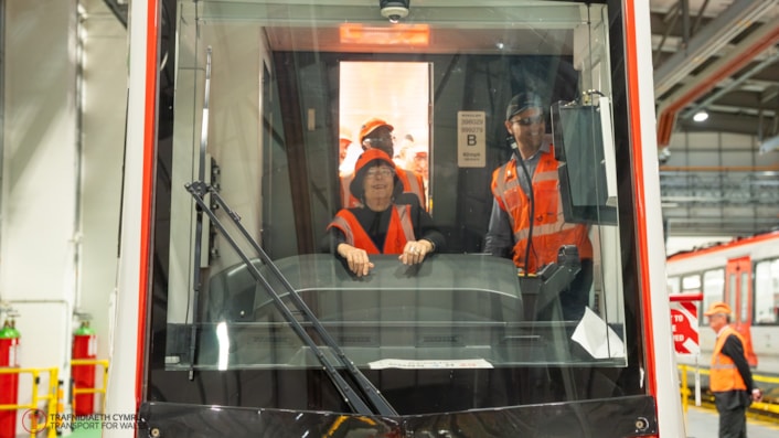 TfW South Africa Minister of Transport Taffs Well visit-13