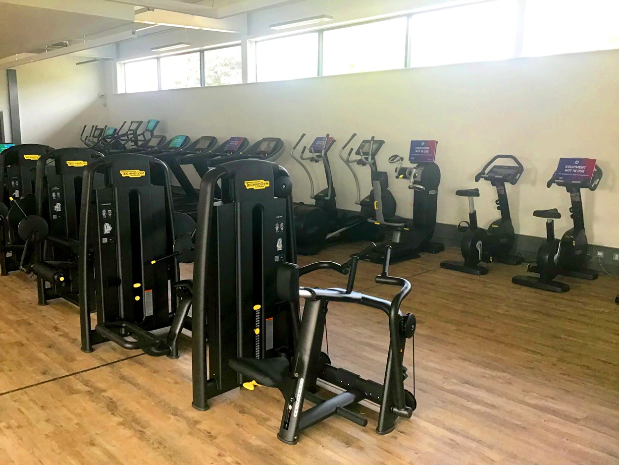 Middleton Leisure Centre: Equipment on offer at the new gym in Middleton Leisure Centre includes 70 exercise stations.