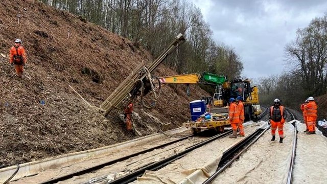 Network Rail completes final phase of £375m investment to install state of the art signalling system which will improve the reliability of the line between Feltham and Wokingham: Feltham to Wokingham resignalling programme