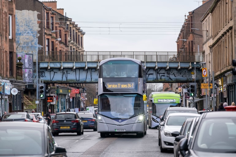 First Bus plans later buses in Glasgow to help Scotland fans get home after final whistle