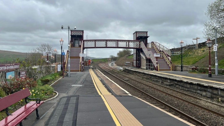 Major accessibility upgrade at Yorkshire three-peaks station complete