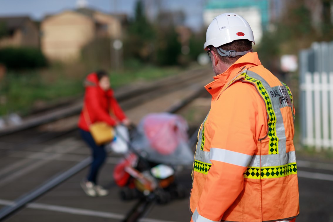 Network Rail to reduce level crossing risk across Suffolk: Level Crossing user-5