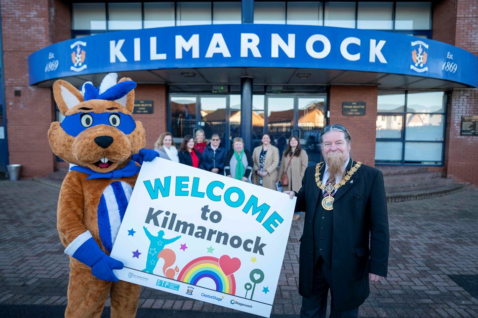 Provost at KFC East Ayrshire Council News