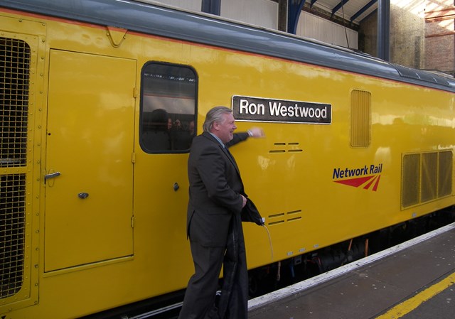 Ron Westwood Train Name: Ron Westwood retires from his role as Sussex route control manager in March 2009 following 45 years’ service.