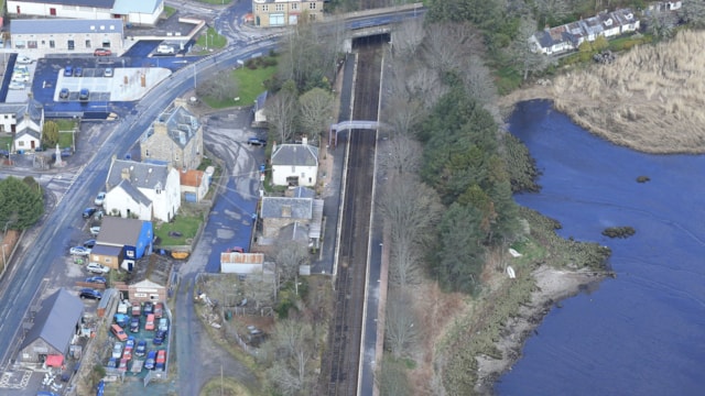 Work begins this month to renew platform 1 at Ardgay Station: Ardgay-2