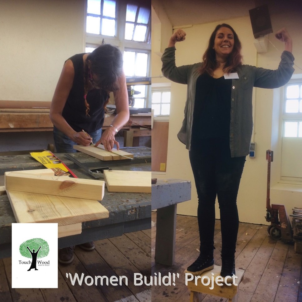 The Women Build! Project has been devised by TouchWood South West