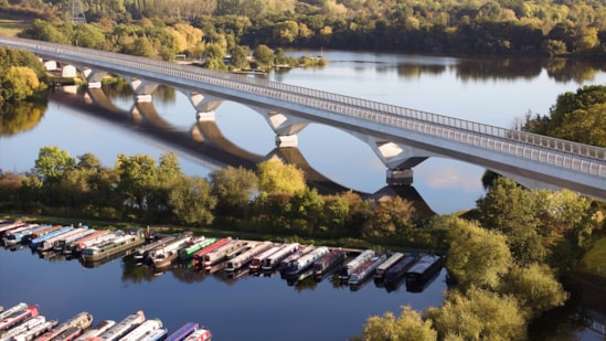 The Colne Valley Viaduct - the UK's longest rail bridge - is complete: The Colne Valley Viaduct - the UK's longest rail bridge - is complete