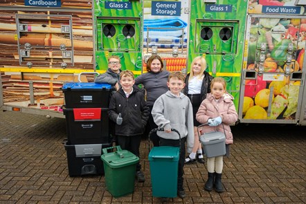 Will, Kaylin, Daniel, Lacey, Hunter and Priya from Littlemill PS