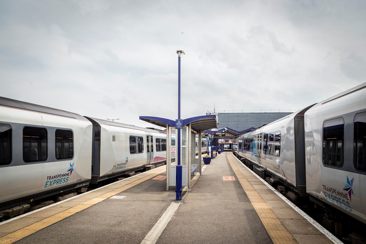 Cleethorpes station platforms