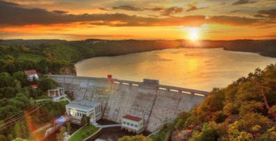 Vranov hydroelectric plant, Czechia