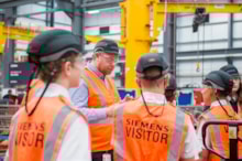 Siemens Mobility work experience students: Siemens Mobility work experience students