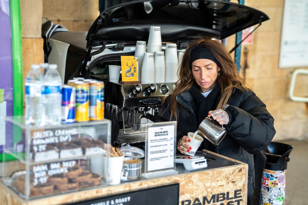 Hannah Zussman, co-owner and Head of Happiness at Ramble and Roast, whose Oxenholme location continues to thrive since opening in January 2026.