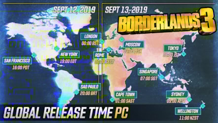 PC Global Launch Times