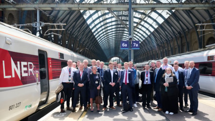 Rail Industry Experts At King's Cross Station