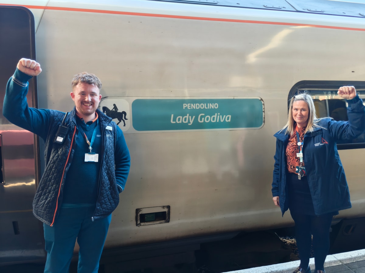 Lady Godiva Coventry Station 1