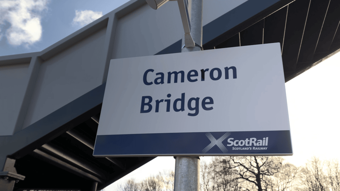 Cameron Bridge sign