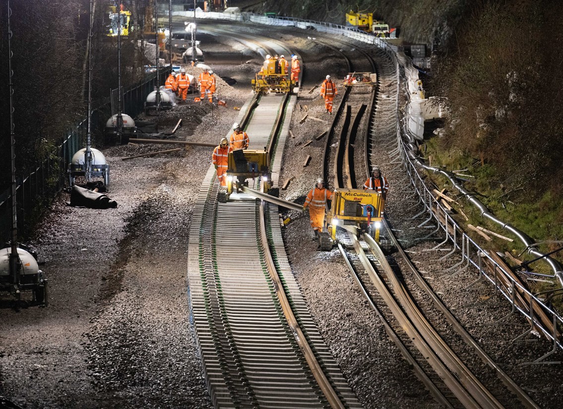 Work at Morley station - Christmas 2022-5