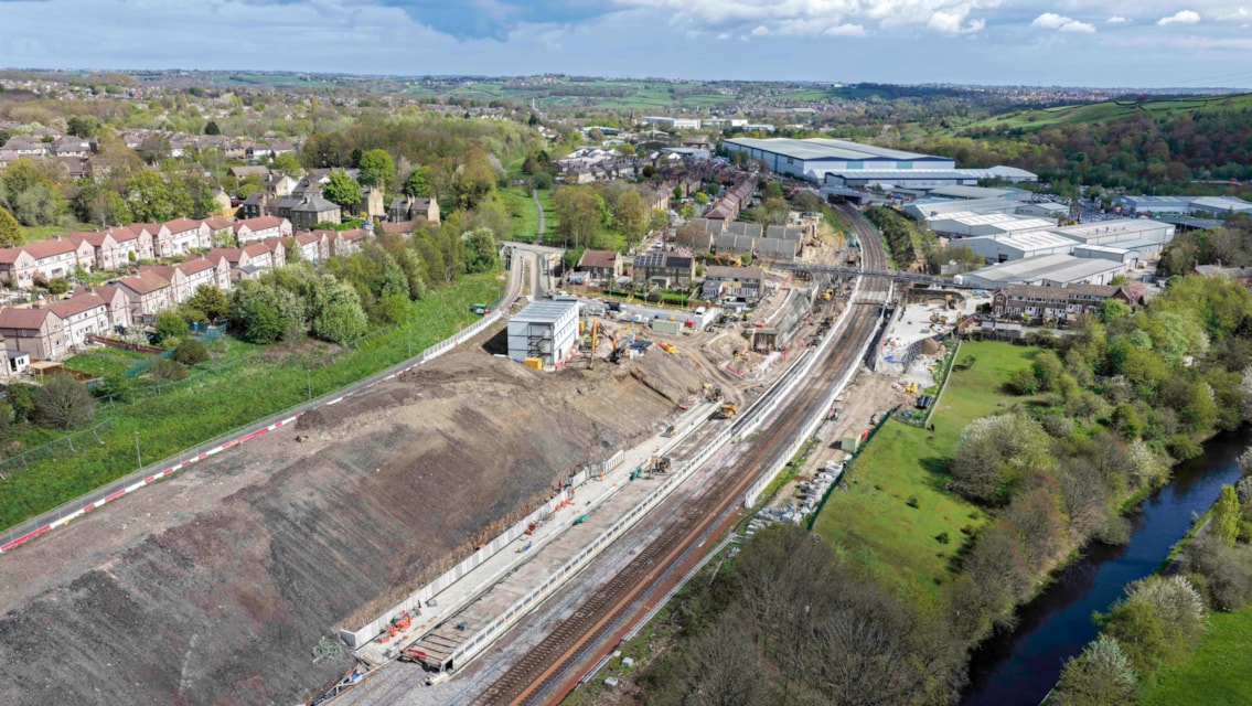 Major Transpennine Route Upgrade works set to transform journeys between Huddersfield and Leeds: Deighton April 26