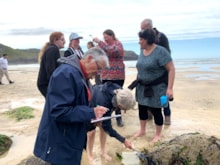Wildlife spotting at the Outer Hebrides wildlife festival. © Eilidh Ross/Species on the Edge.