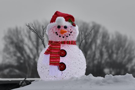 festive snowman