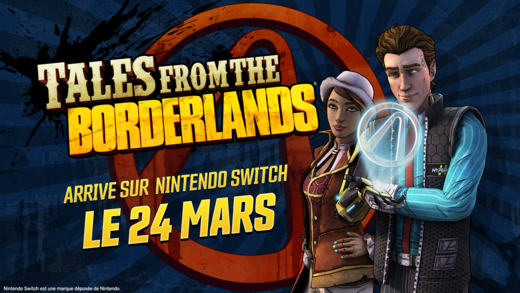 Tales from the Borderlands - Switch Key Art