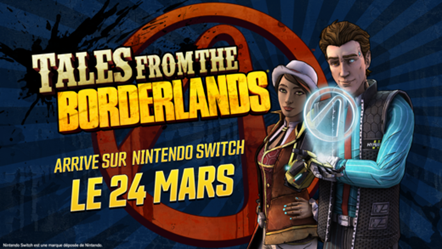 Tales from the Borderlands - Switch Key Art