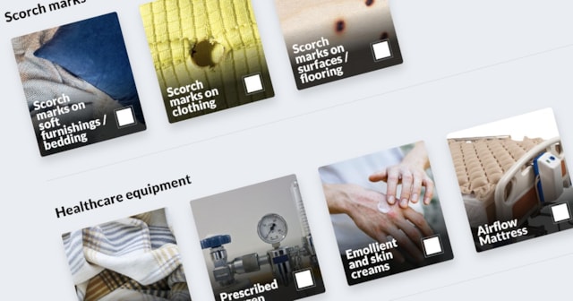 Home Fire Safety Checker webpage