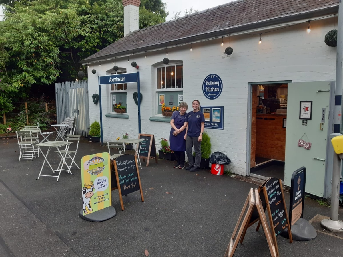 Axminster Railway Kitchen exterior