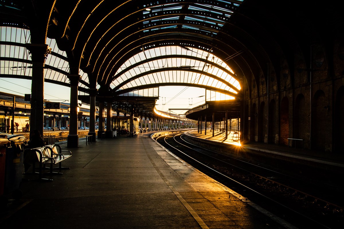 York railway station (evening)