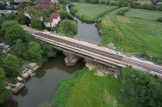 Arun River Bridge work