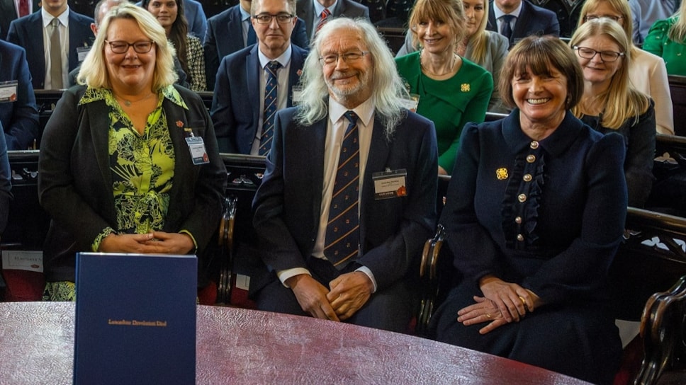 Cllrs Lynn Williams, Phil Riley and Phillippa Williamson