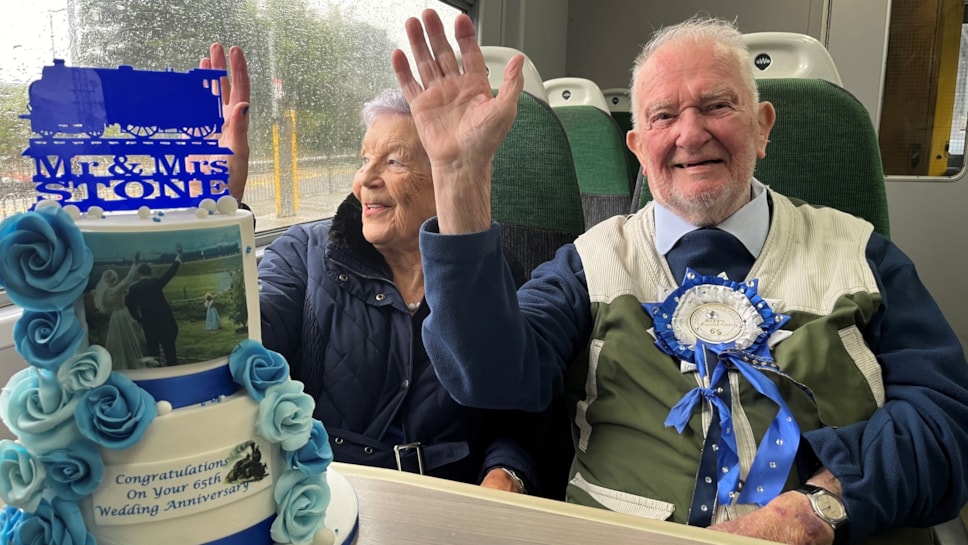 George and Margaret celebration