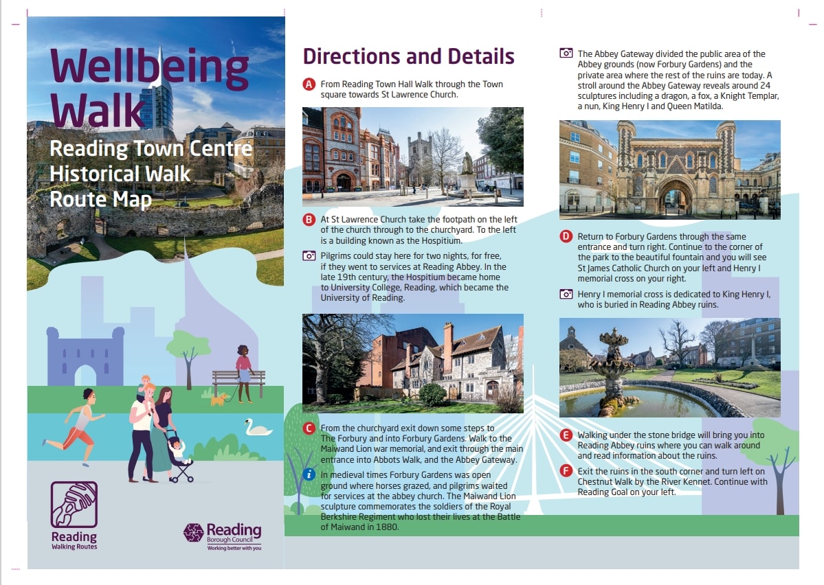 Wellbeing Walk leaflet